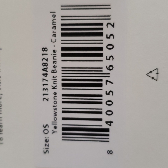 32. NWT Spell Yellowstone Knit pom pom beanie - Picture 6 of 6